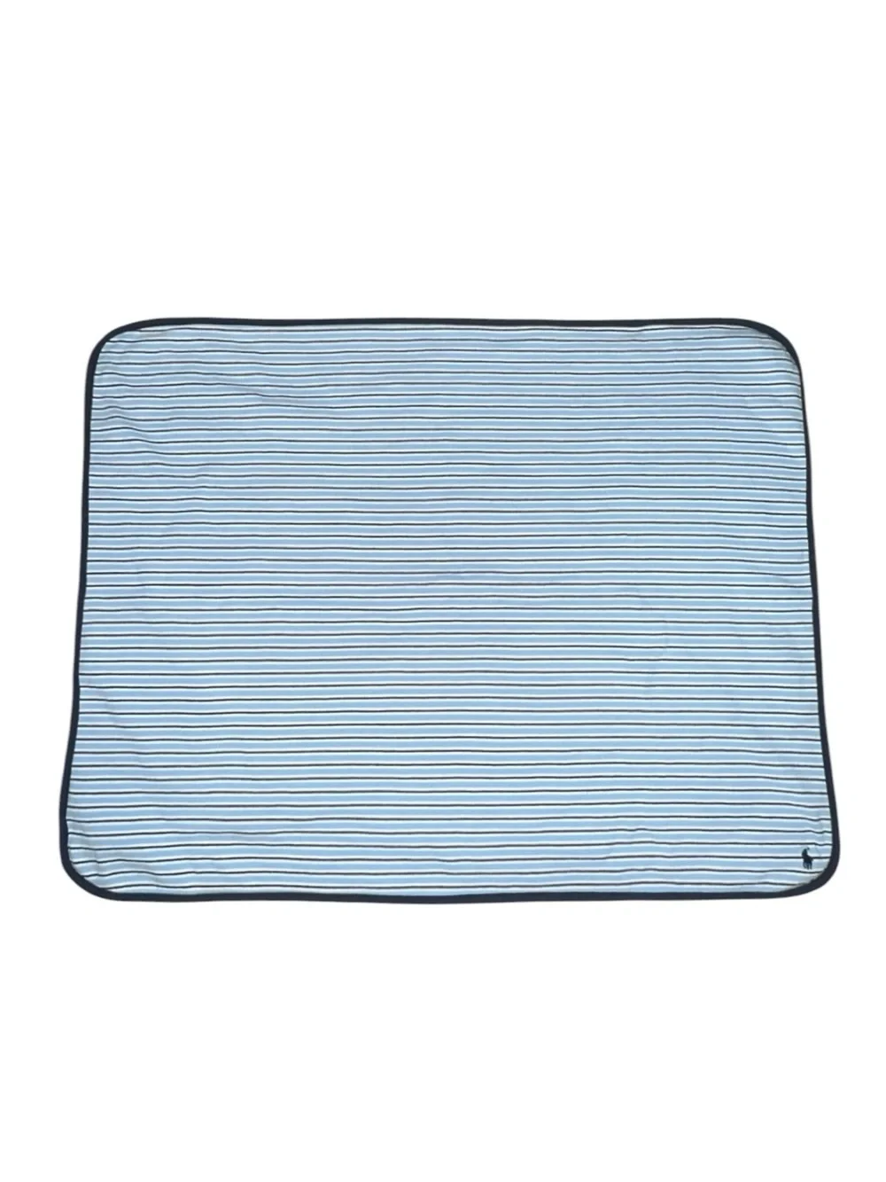 Ralph Lauren Baby Suffield Blue Rugby-Stripe Blanket